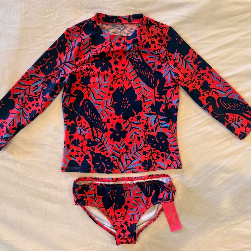Lilly-pulitzer Girl's multi Bikinis-and-tankini-sets
